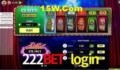 A Popularidade dos Caça-Níqueis no 222bet login