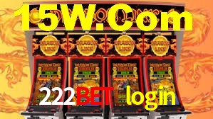 222bet login: Jogos de Caça-Níqueis-Altas Recompensas, Roleta-Velocidade, Blackjack-Desafios Máximos